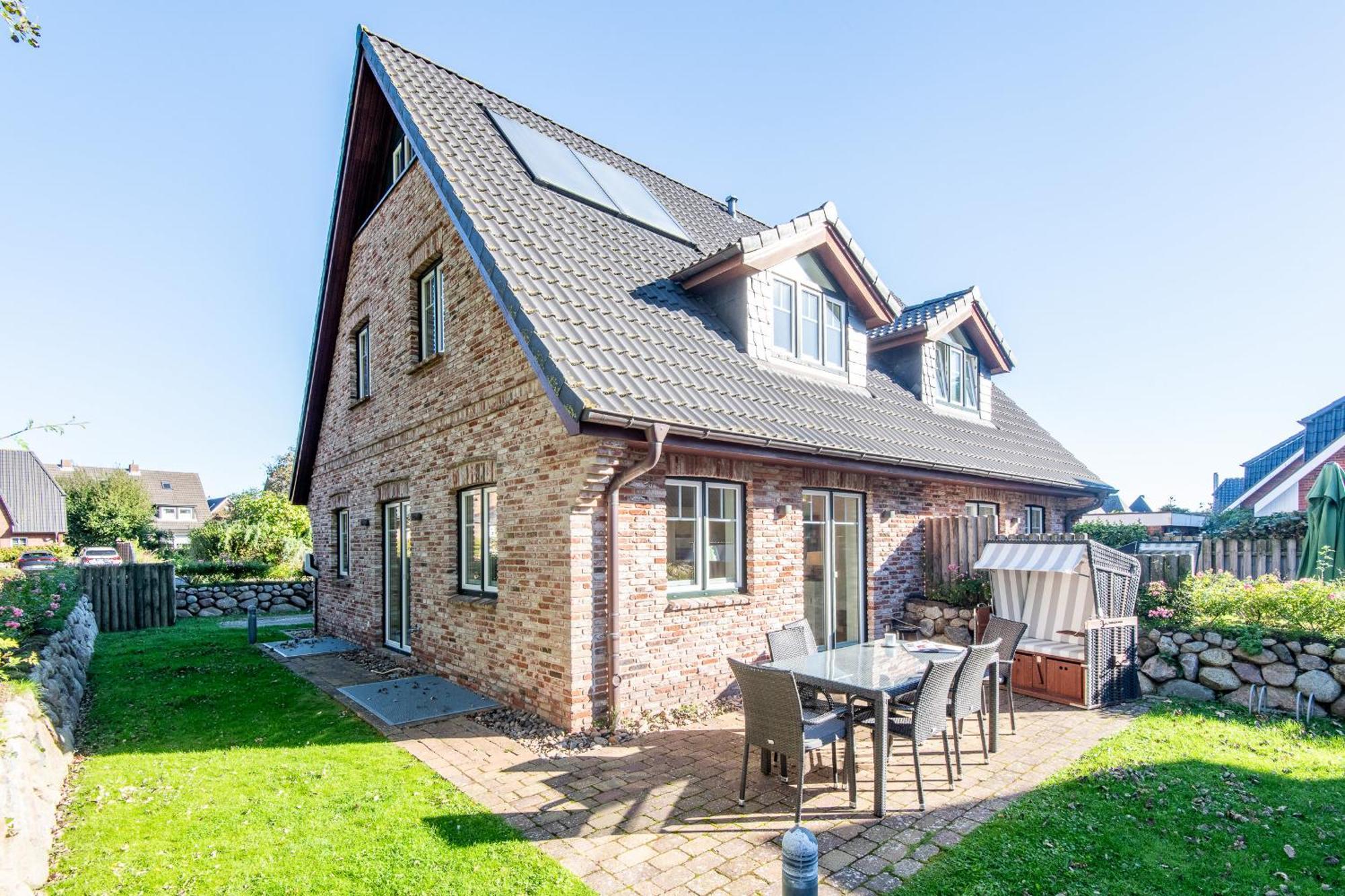 Villa Haus Grenzkrug, Haushälfte 4a Westerland Exterior foto